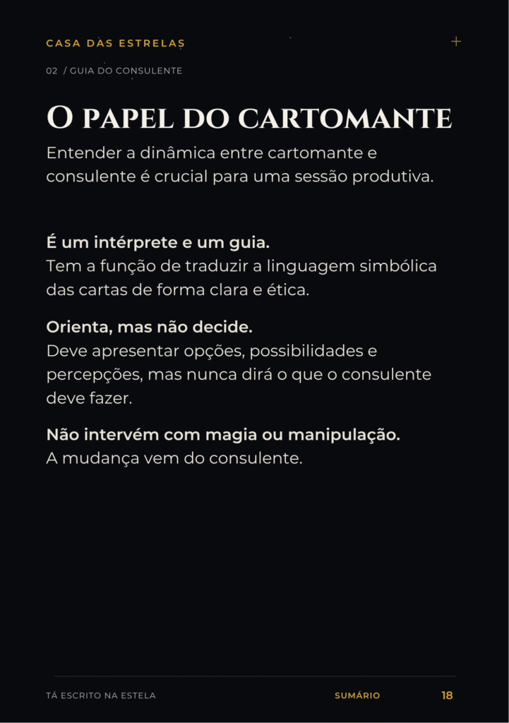Amostra — Guia Prático do Baralho Cigano